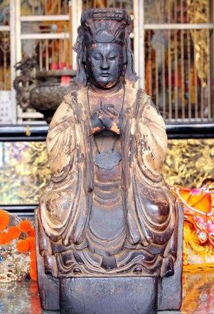 銅像 仏像 聖母銅像 海神媽祖嬢嬢神像 祈福 家でお堂に 置物 を供え