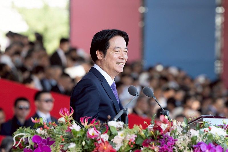 中華民国114年双十国慶祝賀式典、頼清徳総統が「変化の中 奮い立つ