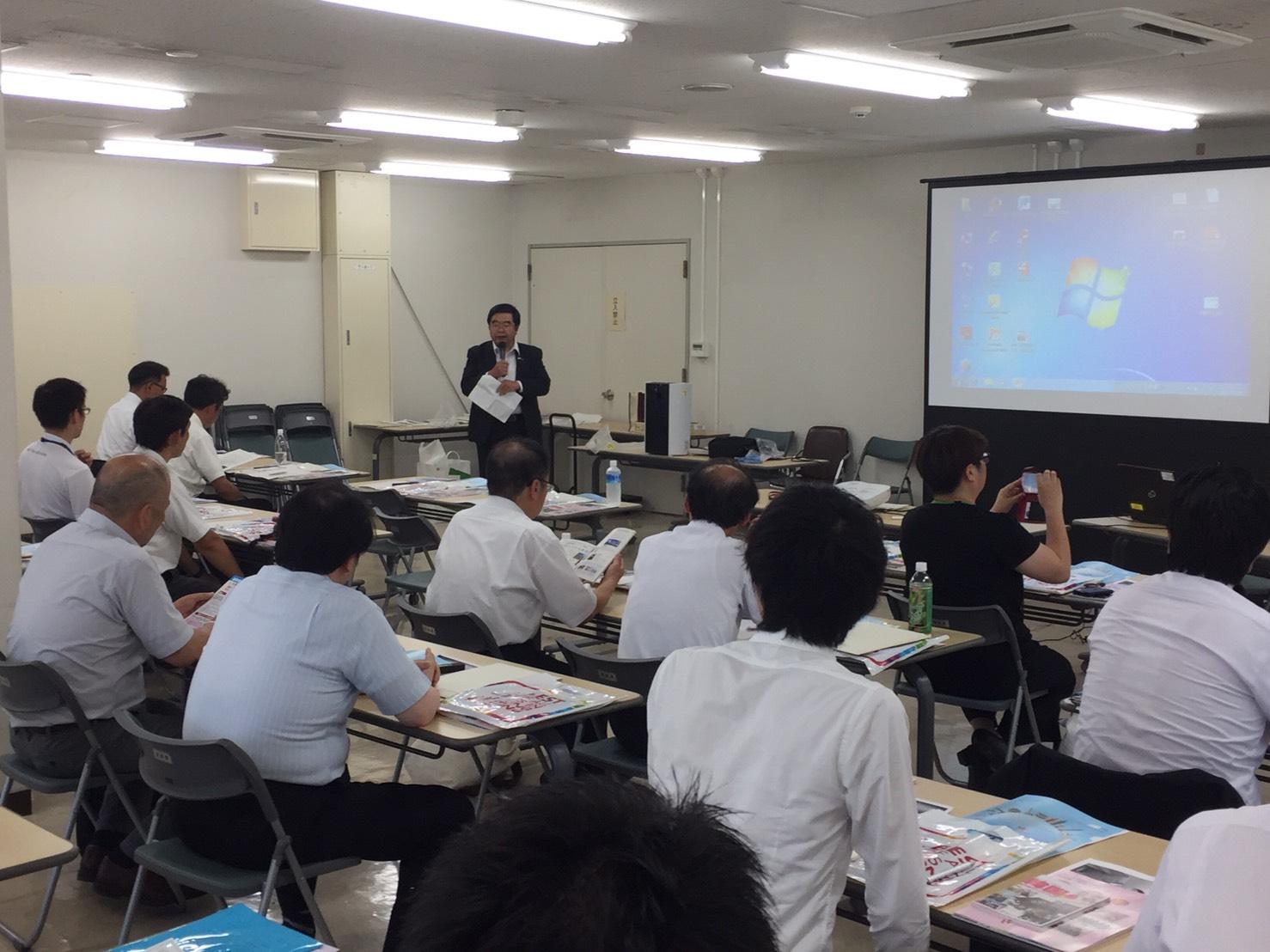 7月24日、戎総領事が宮崎県庁主催「国際定期便利用修学旅行セミナー」に出席。