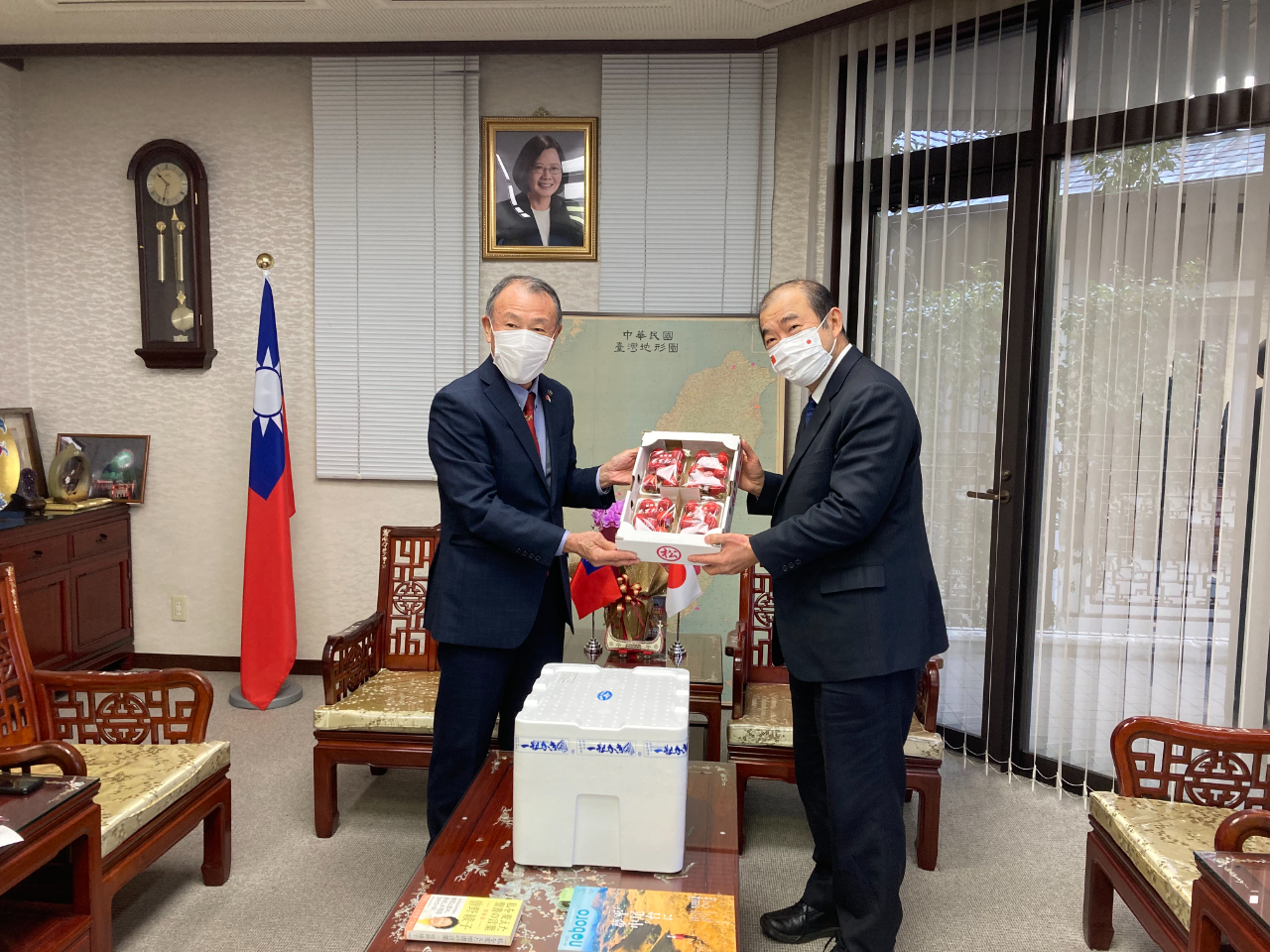 1月26日豊前市後藤元秀市長が陳銘俊総領事を表敬訪問 Fukuoka Branch, Taipei Economic and