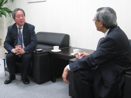 18年10月11日新千歳空港ﾀｰﾐﾅﾙﾋﾞﾙﾃﾞｨﾝｸﾞ株式会社大岡一成情報システム部長と意見交換 台北駐日経済文化代表処 札幌分処