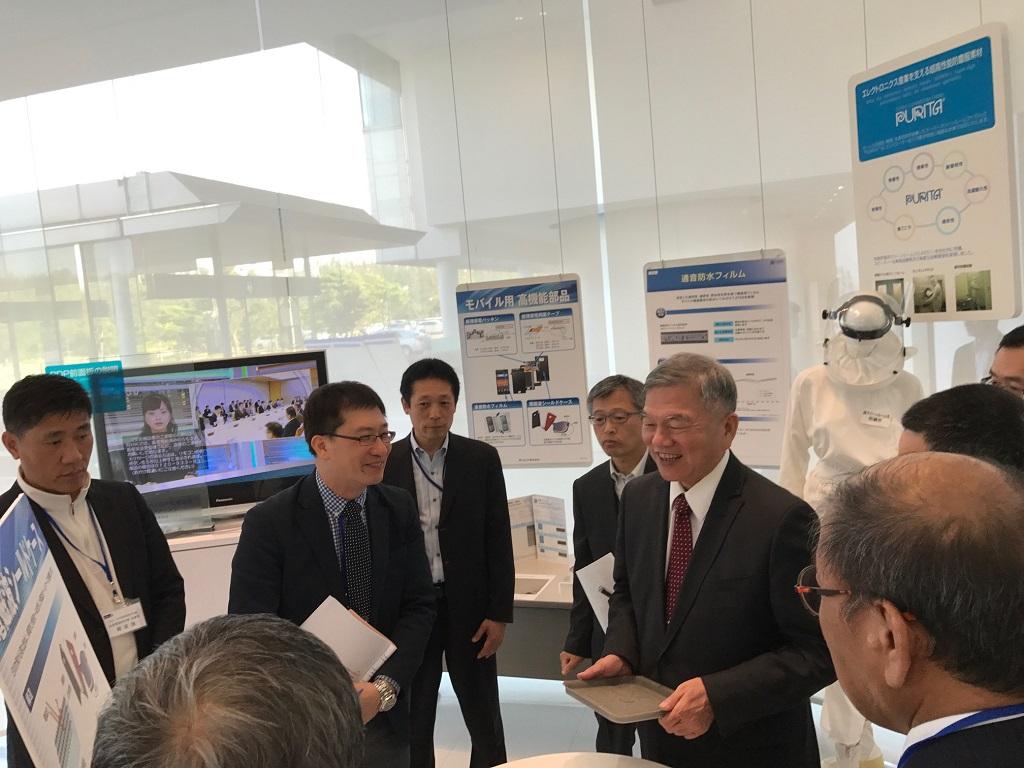 1.沈政務次長參訪福井縣世聯株式會社