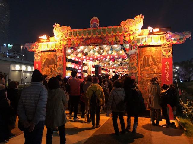 「大阪光之饗宴－臺南‧光之廟埕」活動照片
