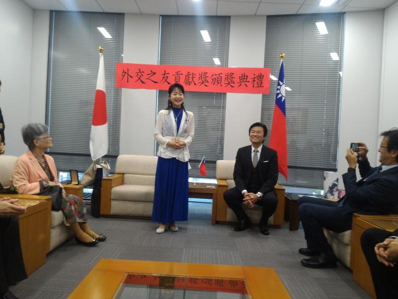 森祐理小姐致詞照