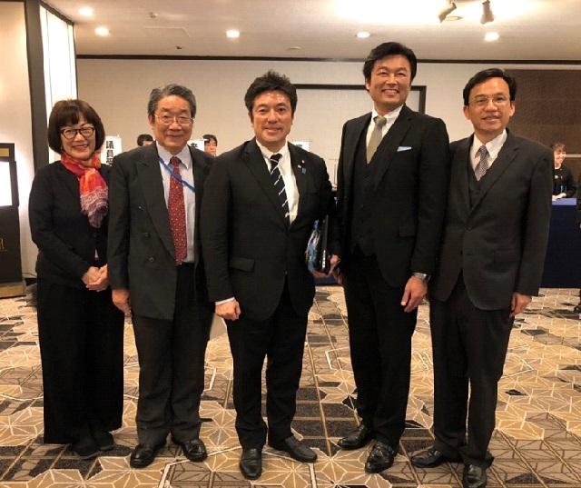 駐大阪辦事處派員出席日本眾議員中山泰秀舉辦之政經講座 台北駐大阪經濟文化辦事處 Taipei Economic and Cultural