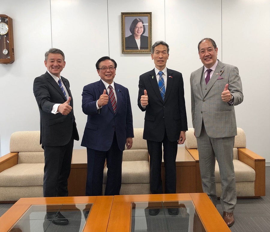 黑川議員、山本議員、向處長、長瀨議員