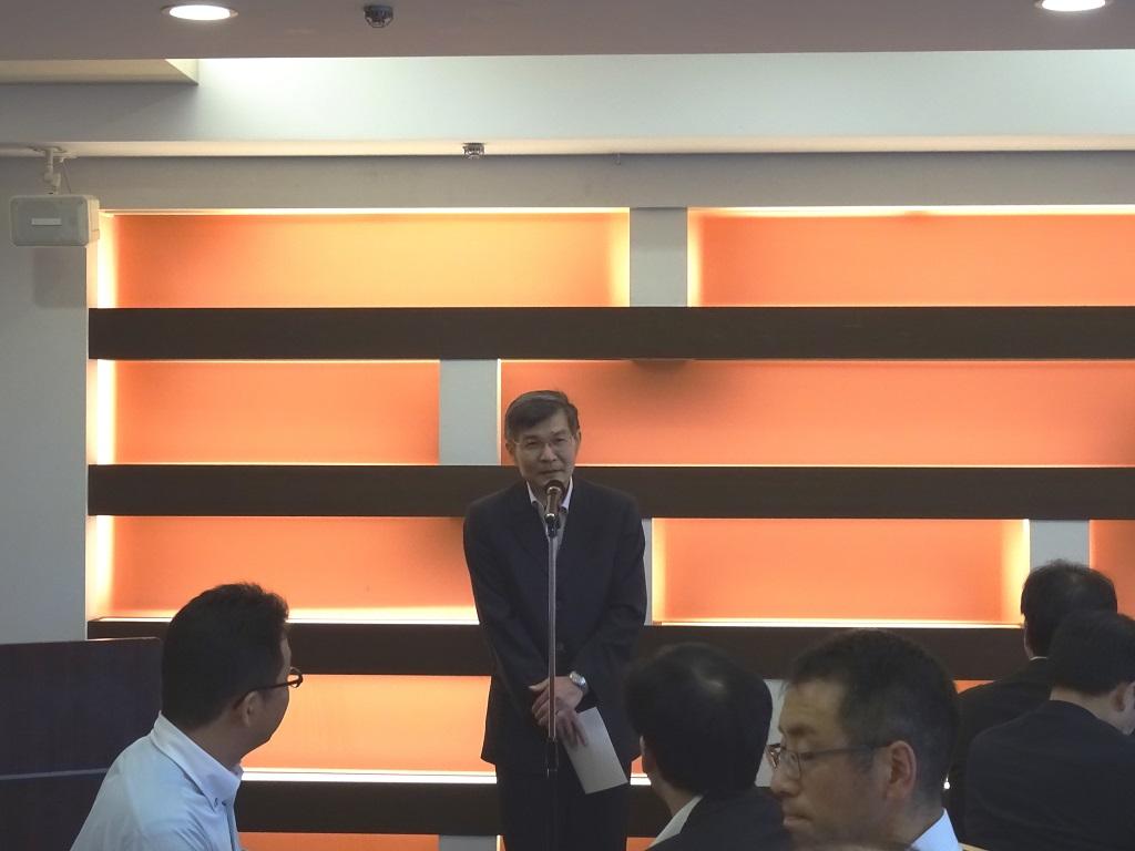 蘇処長の挨拶