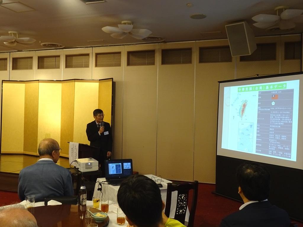 蘇処長が台日関係について講演