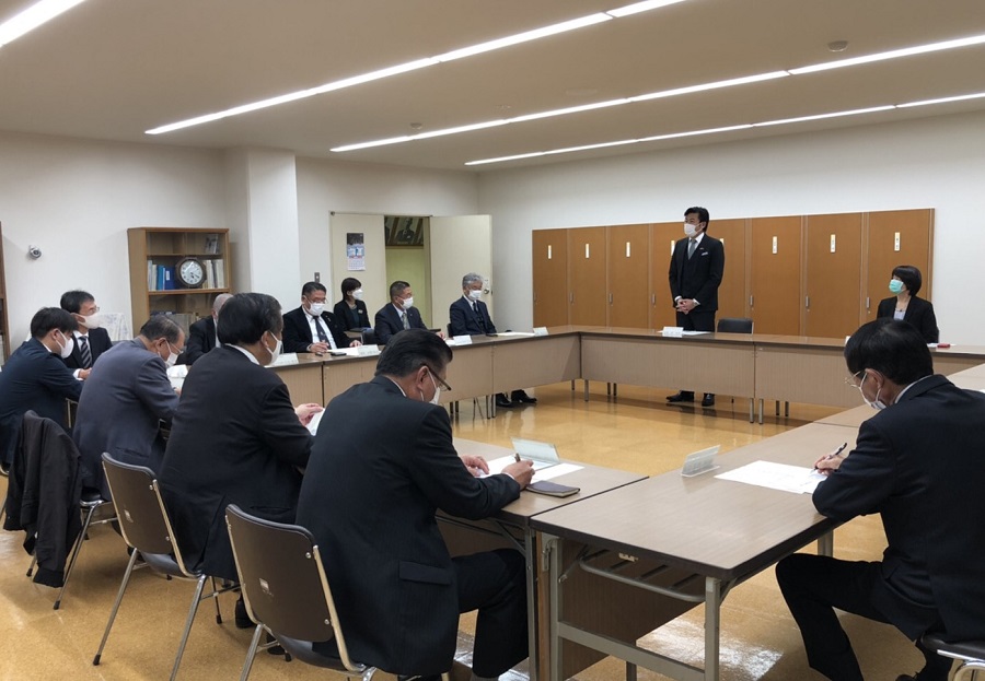 李処長の講演の様子 