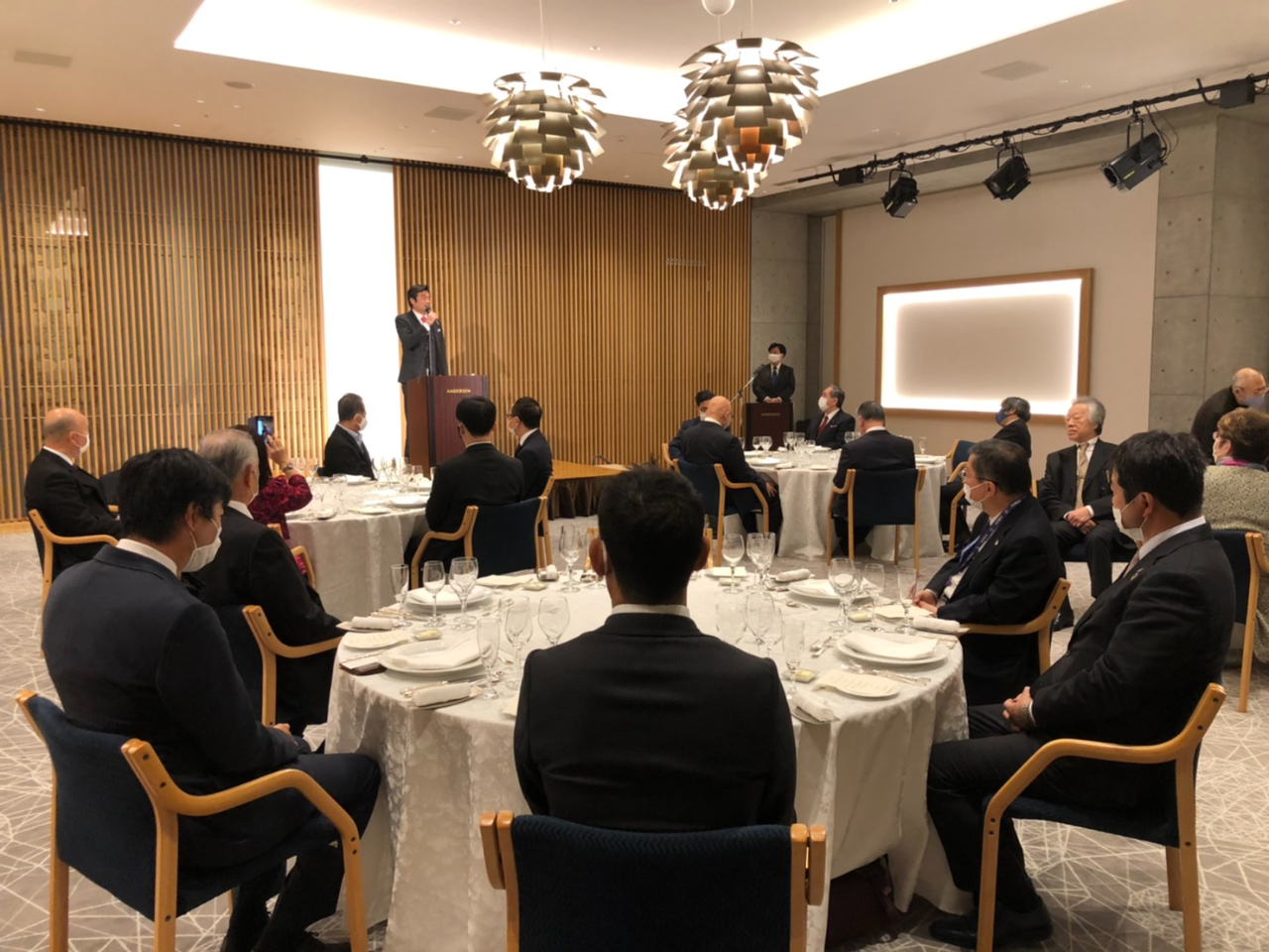 李処長の挨拶 