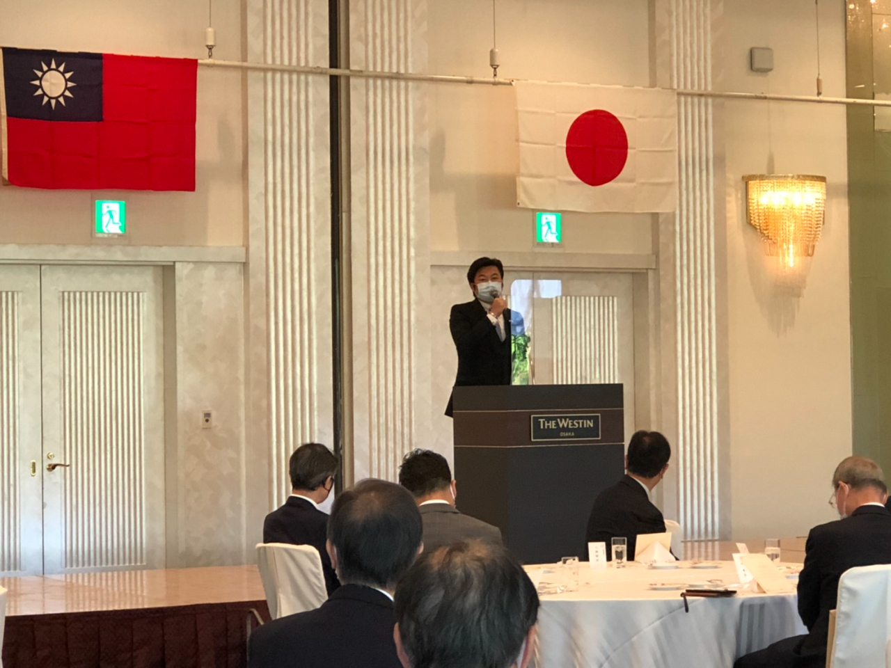 李処長の挨拶 