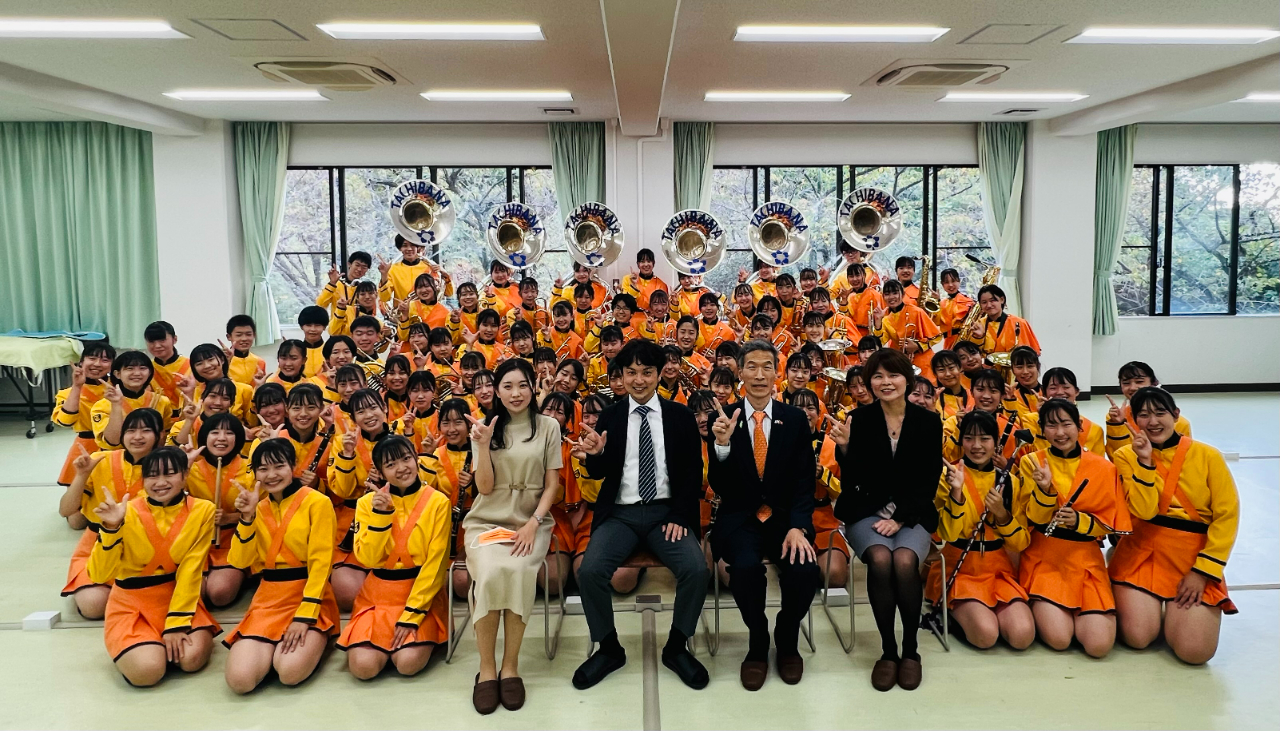 向明徳 駐大阪弁事処長が京都橘高校を訪問 台北駐大阪経済文化弁事処 Taipei Economic And Cultural Office In Osaka