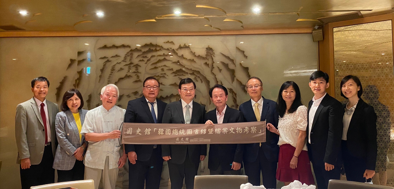 我國史館陳儀深館長乙行訪韓 駐韓國台北代表部