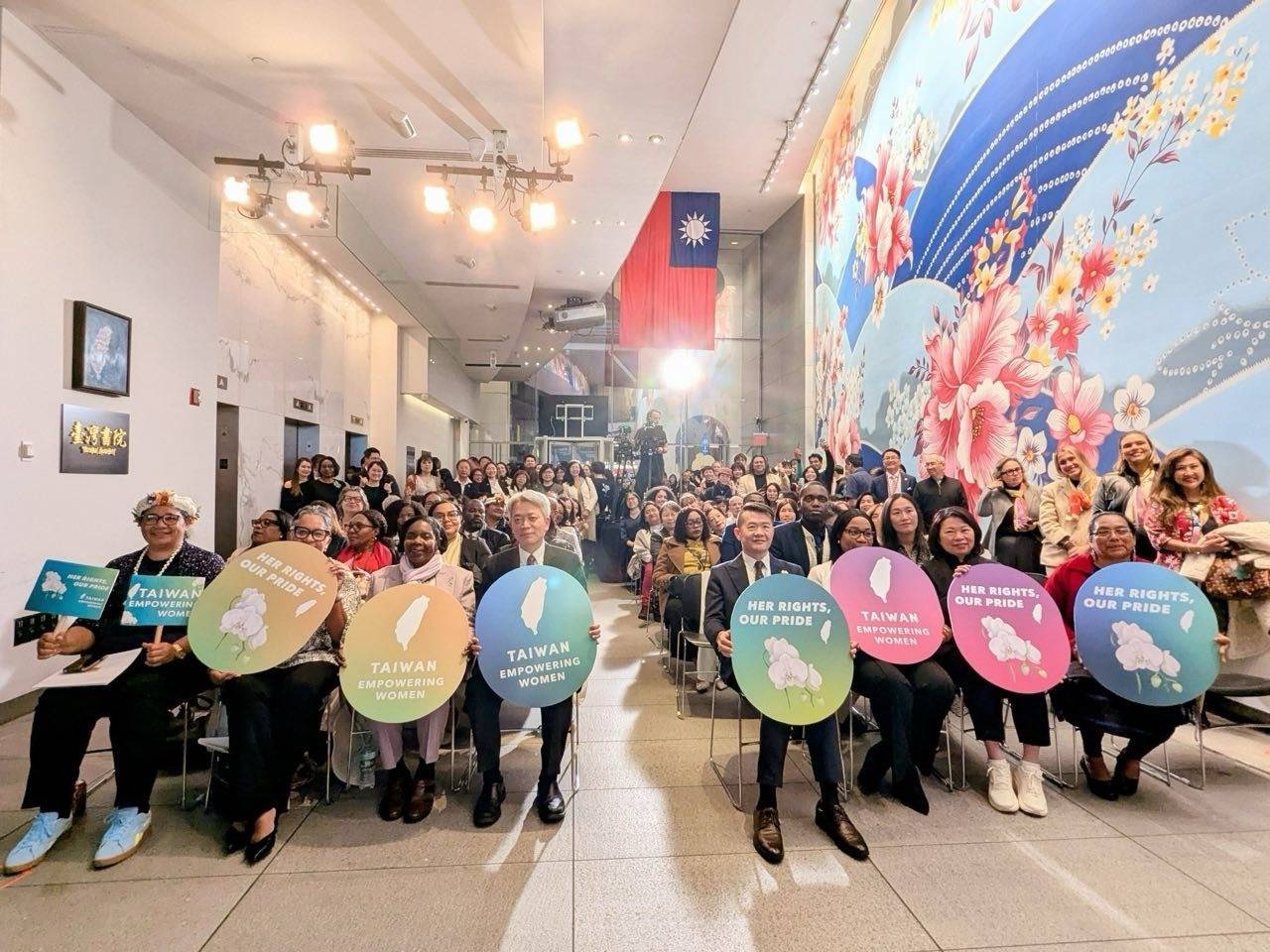 2026女力文化之夜政要及現場來賓合照