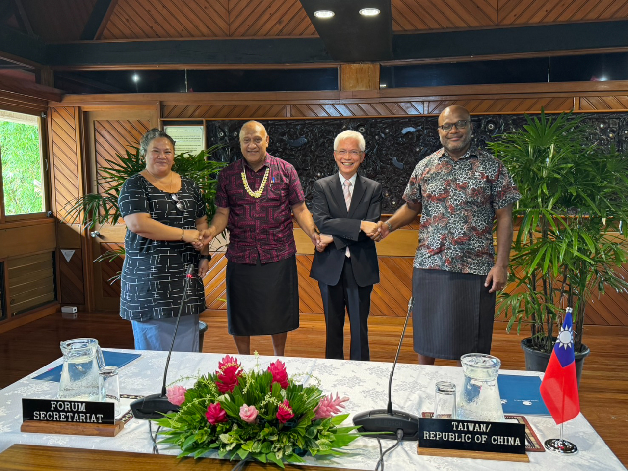 Taiwan and Pacific Islands Forum Strengthen Partnership with New Cooperation Agreement to Support Ocean Governance