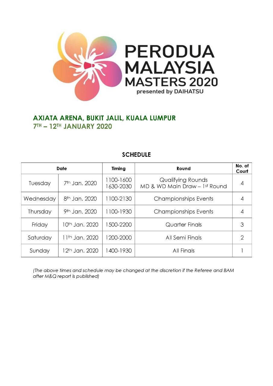 中華臺北羽球隊蒞馬參加「2020年馬來西亞羽球大師賽」，歡迎踴躍前往加油! - 駐馬來西亞臺北經濟文化辦事處 