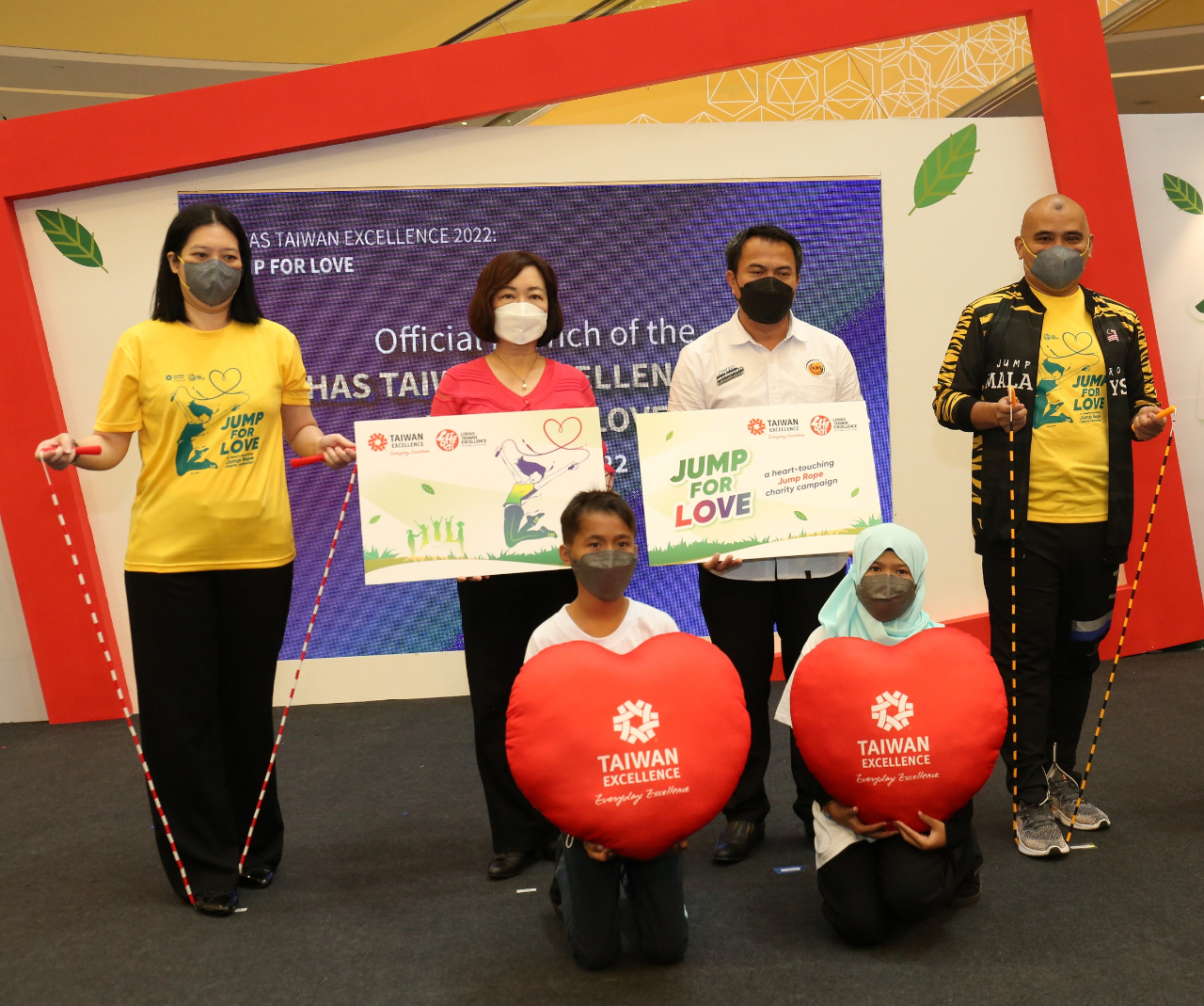 The event was jointly unveiled by Representative Anne Hung, Mr. Halman Salleh, Deputy Director of Sports Division, Kuala Lumpur Youth and Sports Department, Mr. Hj. Syaiful Anwar Bin Hj. Ishak, President of Malaysian Jump Rope Federation and Ms Eve Peng, Director of Taiwan Trade Center Kuala Lumpur. 


