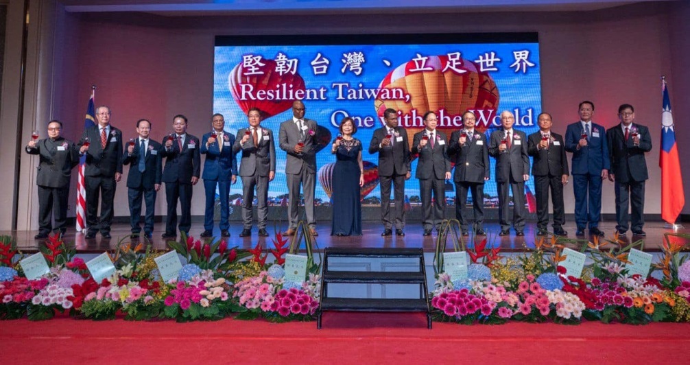 Ambassador Anne Hung toasted with distinguished guests