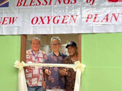 2024 Majuro Hospital Blessing Ceremony of Oxygen Plant
