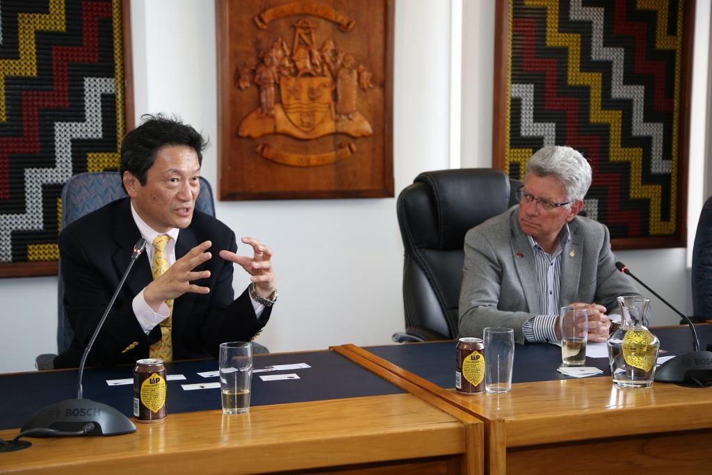 駐奧克蘭臺北經濟文化辦事處與紐西蘭臺灣商會共同推動「新南向政策」