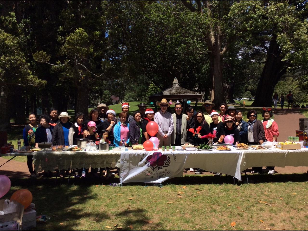 紐西蘭台灣婦女會「一樹山烤肉歡慶聖誕節」活動