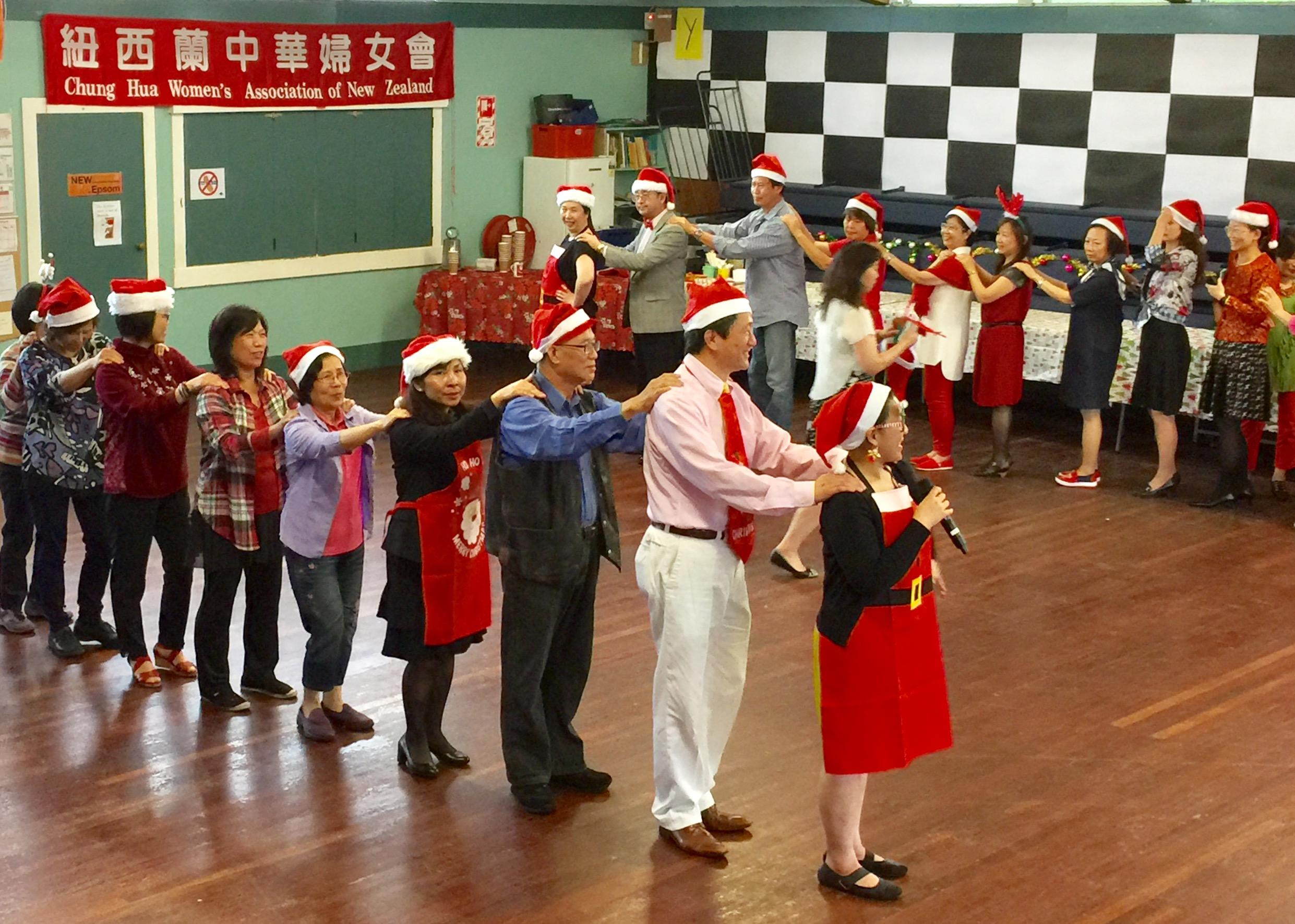 紐西蘭中華婦女會「2016歡樂舞動聖誕節」活動