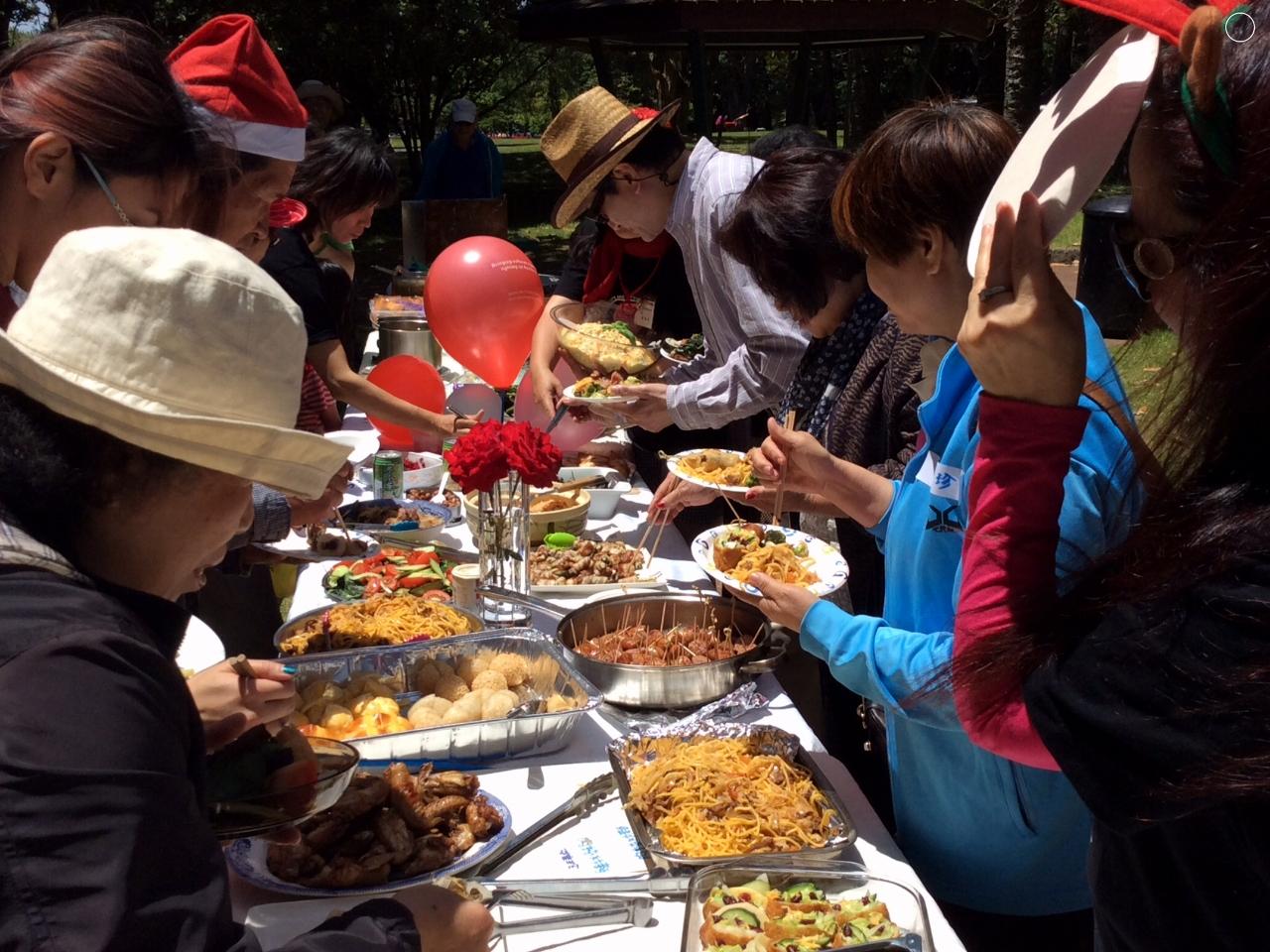紐西蘭台灣婦女會「一樹山烤肉歡慶聖誕節」活動