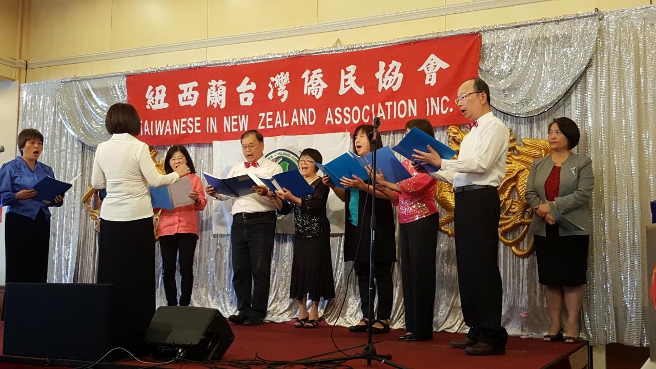 紐西蘭臺灣僑民協會舉辦「2017年新春團圓暨歡送駐紐代表處吳大使建國榮調離任」餐會