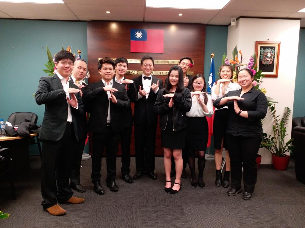 奧克蘭大學臺灣暨紐西蘭學生會推動國民外交