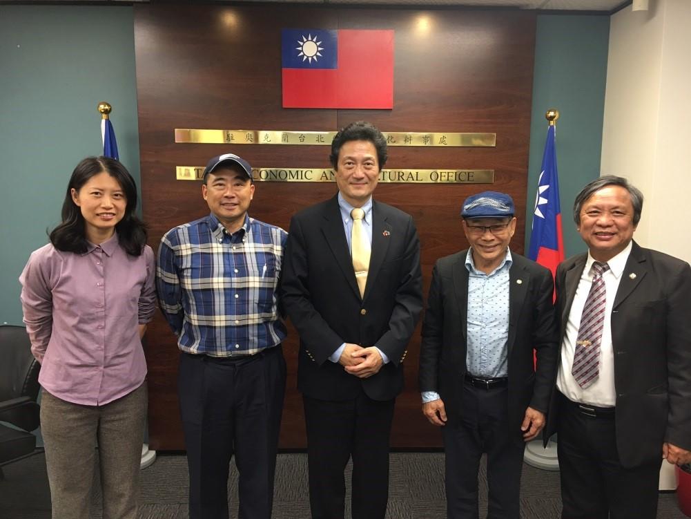 社團法人國際生命線臺灣總會造訪駐奧克蘭辦事處