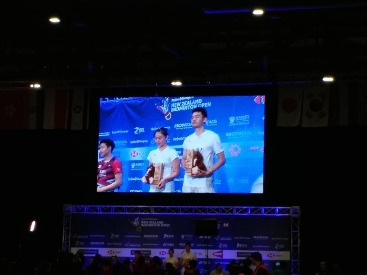 中華民國羽球健兒勇冠「2018紐西蘭羽球公開賽」