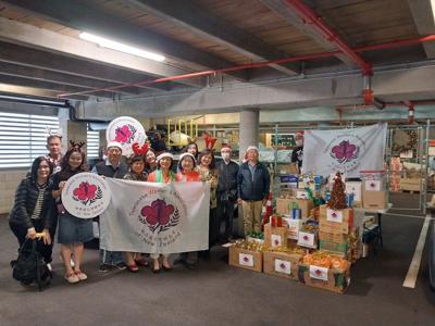 駐奧克蘭辦事處受邀見證紐西蘭臺灣婦女會麥當勞兒童之家聖誕愛心物資捐贈