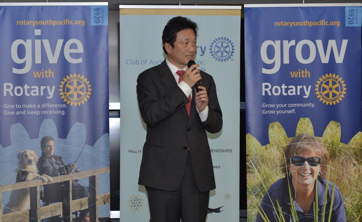 The Presidential Handover Ceremony of Rotary Club of Auckland South