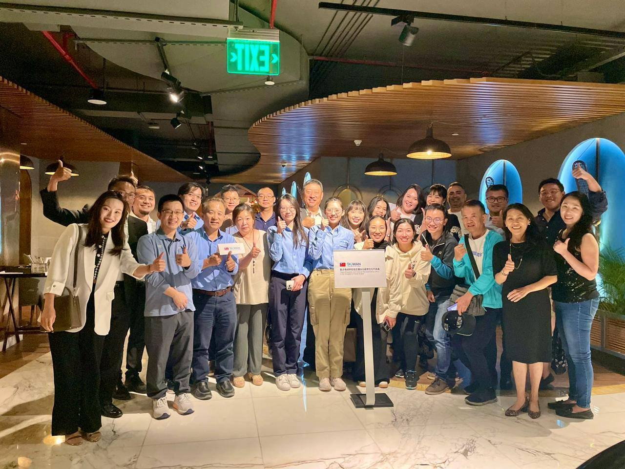 駐沙烏地阿拉伯代表處張代表治平前往卡達杜哈慰問並關懷當地僑胞