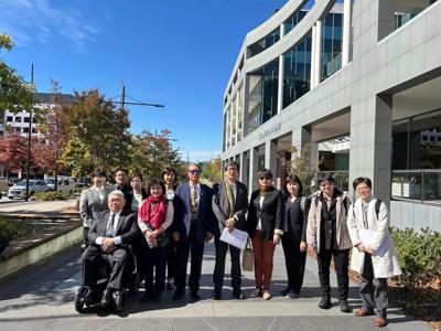 Ambassador Hsu welcomes National Human Rights Commission of Taiwan to visit Australia